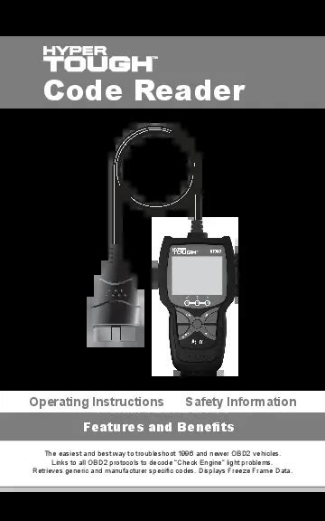 Ht300 Code Reader Manual