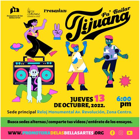 Participa en baile masivo “Pa’Bailar Tijuana” en Zona Centro