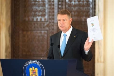 Klaus Iohannis Decrete Semnate N Prima Zi A S Pt M Nii Dcnews