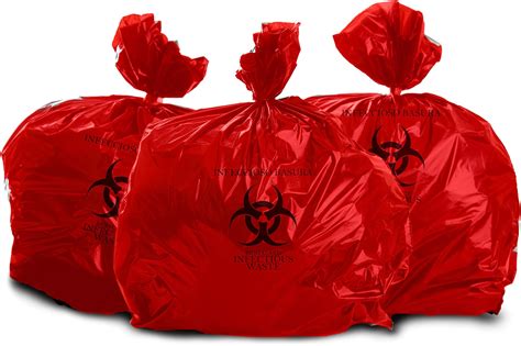 Amazon X X Mil To Gallon Red Plastic Biohazard