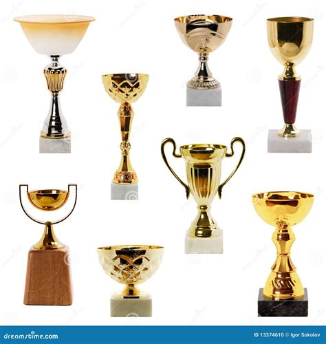 collection trophy stock photo image  honor games