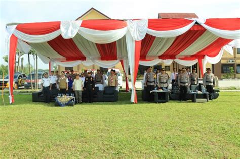 Polres Tulang Bawang Barat Gelar Apel Pasukan Operasi Lilin Krakatau