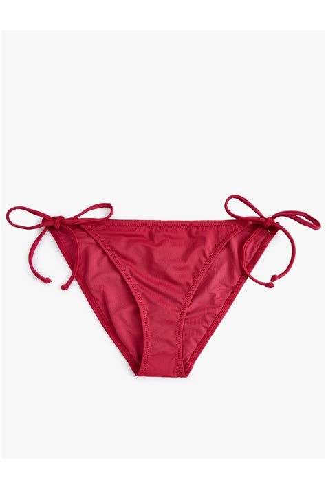 Koton Brazilian Bikini Alt Basic Yanlar Ba Lama Detayl Fiyat Yorumlar Trendyol