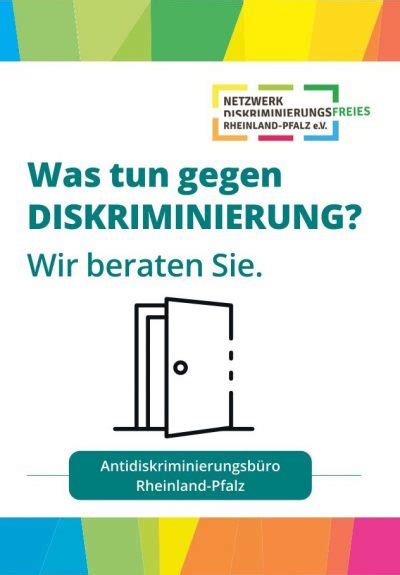 Flyer Was Tun Gegen Diskriminierung Wir Beraten Sie Netzwerk