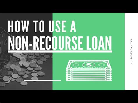 What Is A Non Recourse Loan Commons Credit