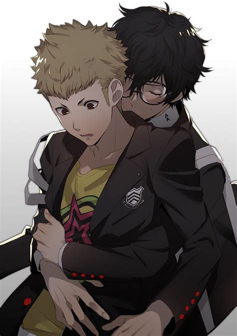 Akira Kurusu Ren Amamiya Ryuji Sakamoto Persona Persona Joker