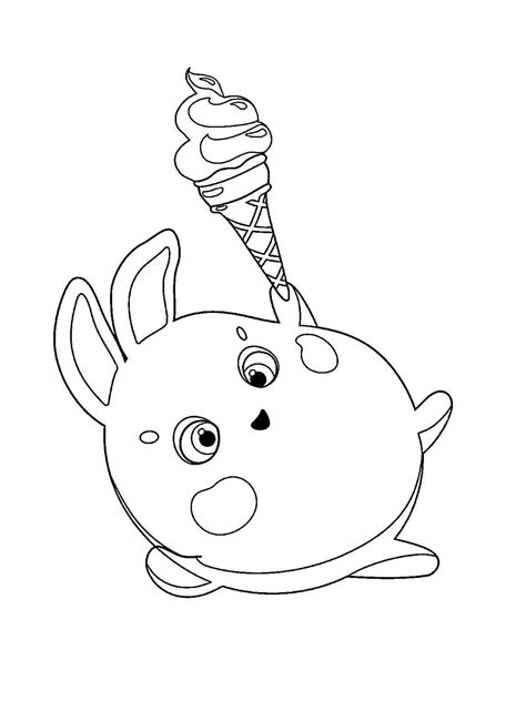 Sunny Bunnies Coloring Pages