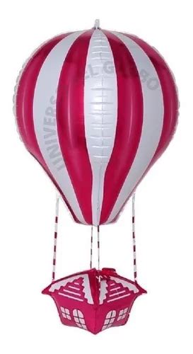 Globo Aerostático Metalizado Para Fiesta Cumpleaños Rumba MercadoLibre