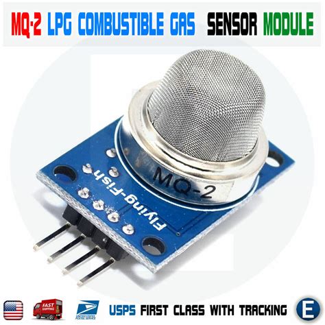 Mq Mq Gas Sensor Module Smoke Hydrogen Butane Lpg Methane Detector