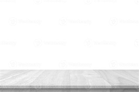 Empty white wooden table top isolated on white background 12810816 ...