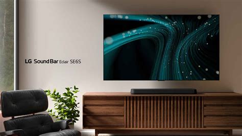 Lg Eclair Se6 Smart Sound Bar With Dolby Atmos® And Apple Airplay 2 Se6s Lg Usa