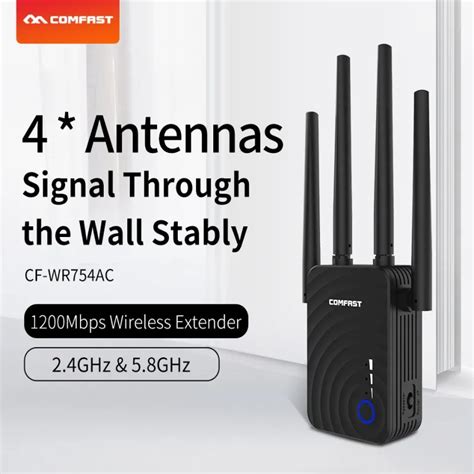 Comfast Mbps Dual Band Ac Wifi Repeater Ghz Long Wifi Range