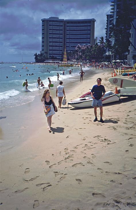 Waikiki Beach Oahu Myself On Waikīkī Beach O Ahu Hawai  Flickr