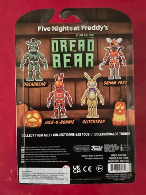 Five Nights At Freddys Grimm Foxy Dreadbear Action Figure Fnaf