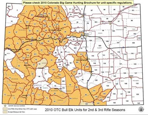 Colorado Otc Elk Units 2020 Warehouse Of Ideas