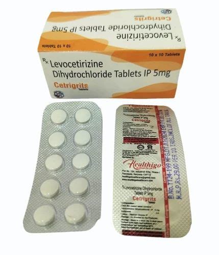 Levocetirizine Dihydrochloride Tablets Ip Mg At Rs Box In Panchkula