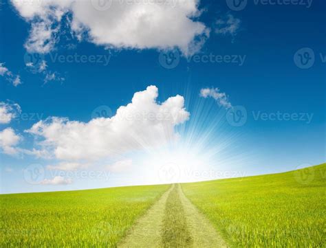 Green way concept 20689553 Stock Photo at Vecteezy