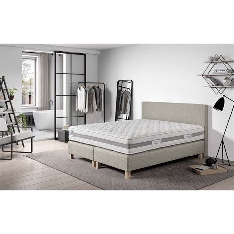 Prestige Collection Ensemble Complet Boxspring Matelas Ressorts