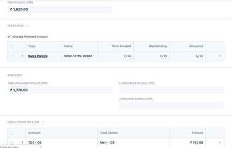 How To Apply Withholding Tax On Customer Sales Invoice Payment User Forum Frappe Forum