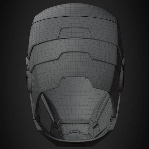 STL file Iron Man Mark 2 Helmet for Cosplay 👨・3D printable model to ...