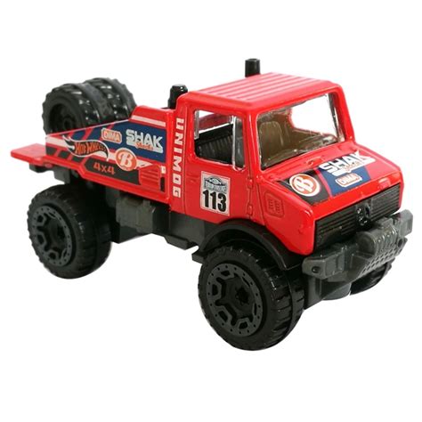 Siêu Xe Hot Wheels C MERCEDES BENZ UNIMOG Mẫu Màu Giao Ngẫu Nhiên
