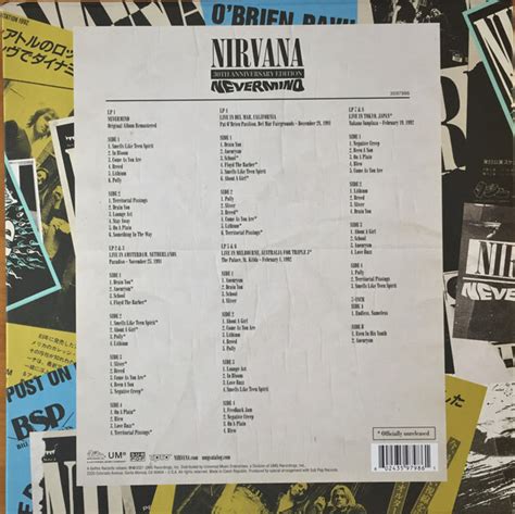 Nirvana Nevermind 30th Anniversary Edition vinyl 8 LP / 7" Super Deluxe ...