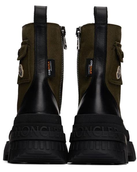 Moncler Konture Pocket Boots In Green For Men Lyst