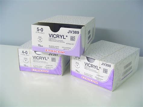 Vicryl 3/0 met naald 19 mm, doos à 36 stks - Van Houdt Medical