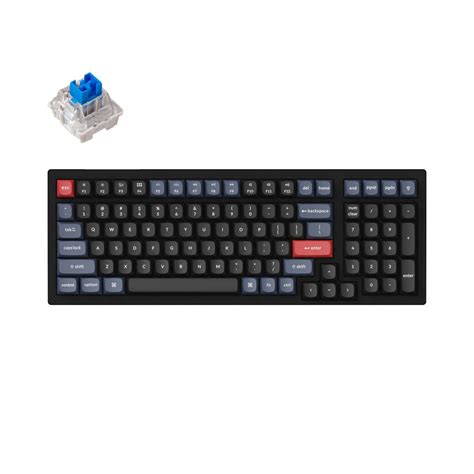 Геймърска Механична клавиатура Keychron K4 Pro Hot Swappable Full Size K Pro Blue Switch White LED