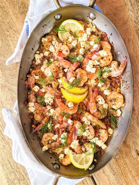 Mediterranean Shrimp With Feta Spicy Gelato Kitchen