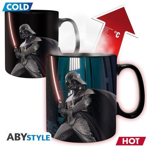 Mug Thermo Réactif Star Wars Dark Vador Abystyle 460 Ml Gadget Fnac Belgique