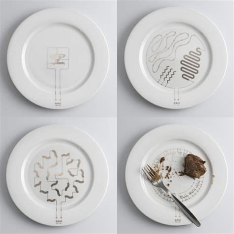 Hot Plate Concept Keeps Food Warm With Conductive Pattern