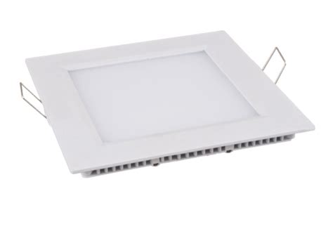 Kit Painel Plafon Lumin Ria Led Quadrado Embutir Slim W R