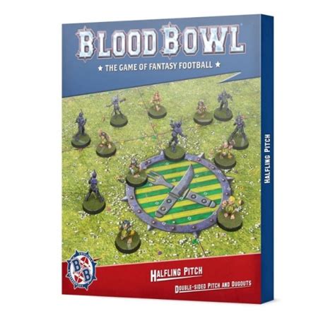 Mirax Hobbies WARHAMMER 99220999018 BLOOD BOWL HALFLING TEAM PITCH