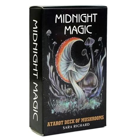 Midnight Magic A Tarot Deck Of Mushrooms Etsy