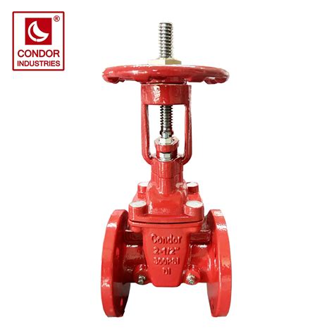 Fire Fighting Ul Fm Approved Ductile Iron Valves Manufacturer 2 12 Gate Valve Flange Gate