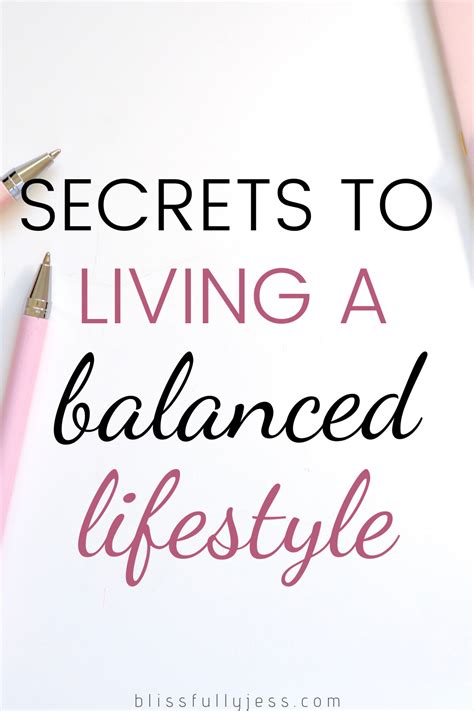 Finding Balance In Your Life Creating A Balanced Lifestyle