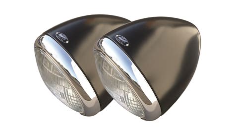 OTB Guide Style Hot Rod Headlights Chrome Ring 682 J11