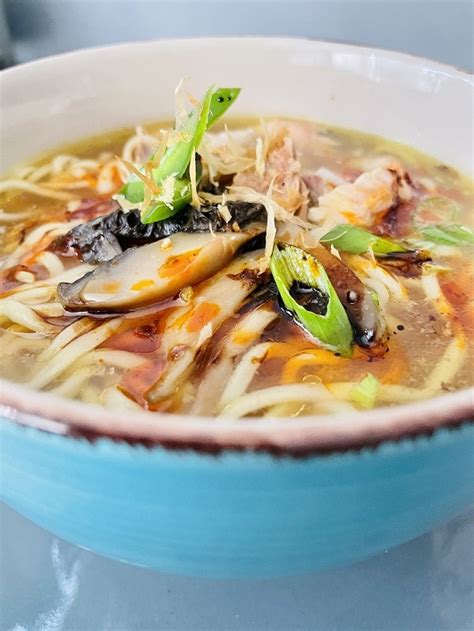 Homemade Chinese Pork Noodle Soup