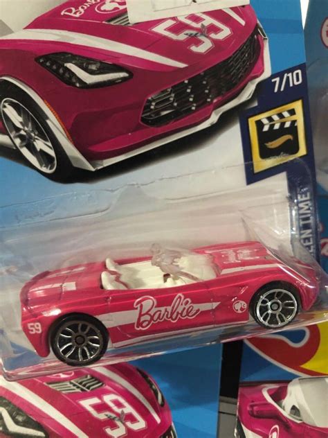 Hot Wheels Barbie Corvette Stingray Hobbies Toys Toys Games