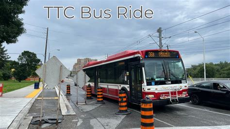 Toronto TTC 36B Finch West Bus Ride Finch West Station To Islington