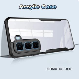 Acrylic Shockproof Casing Infinix HOT I Pro Plus I
