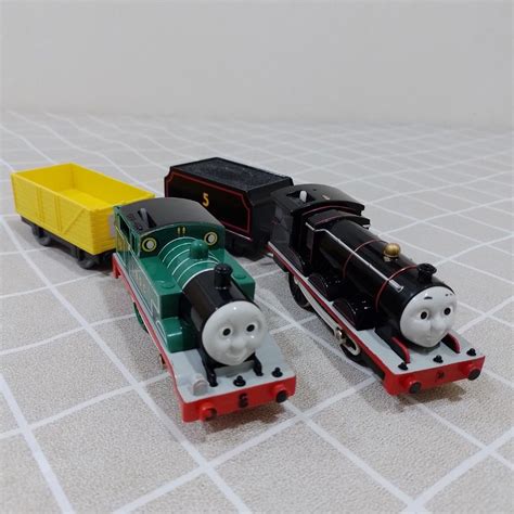 Plarail Thomasandfriends Green Thomas Lbsc And Black James Takara Tomy