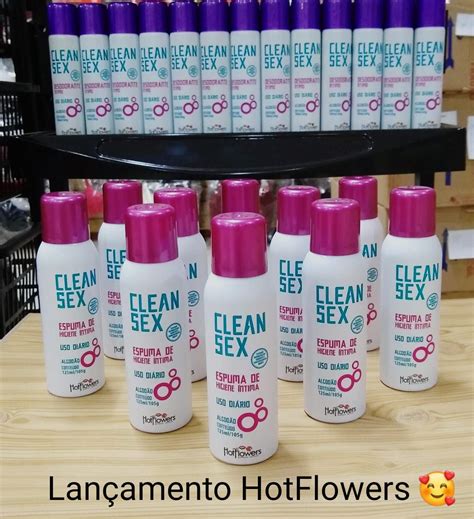 Clean Sex Espuma De Higiene Intima Kit Distribuidora Hotflowers