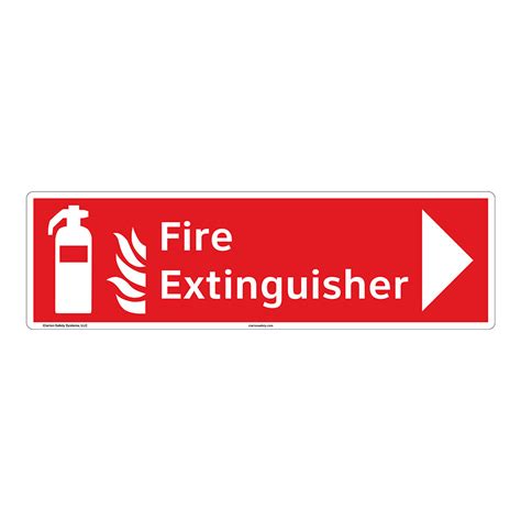 Fire Extinguisher Location Signs | Clarion Safety Systems