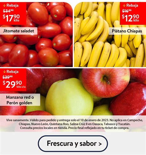 Ofertas Martes De Frescura Walmart De Enero