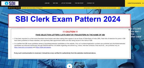 Sbi Clerk Exam Pattern Prelims Mains Exam Syllabus