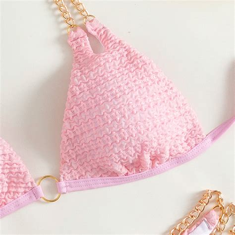 Sexy Chain Bikini Set Shopee Malaysia