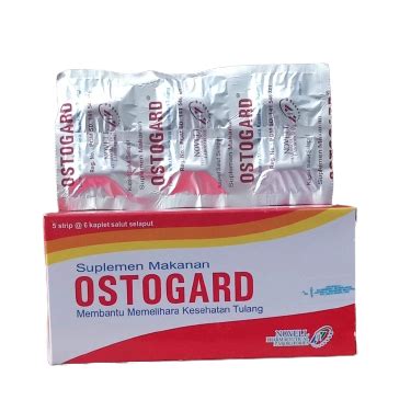 Jual Ostogard Box 30 S Kaplet Novell Vitamin Tulang Shopee Indonesia