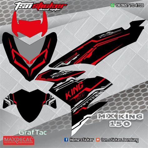 Jual Decal Full Body Mx King V V Shopee Indonesia